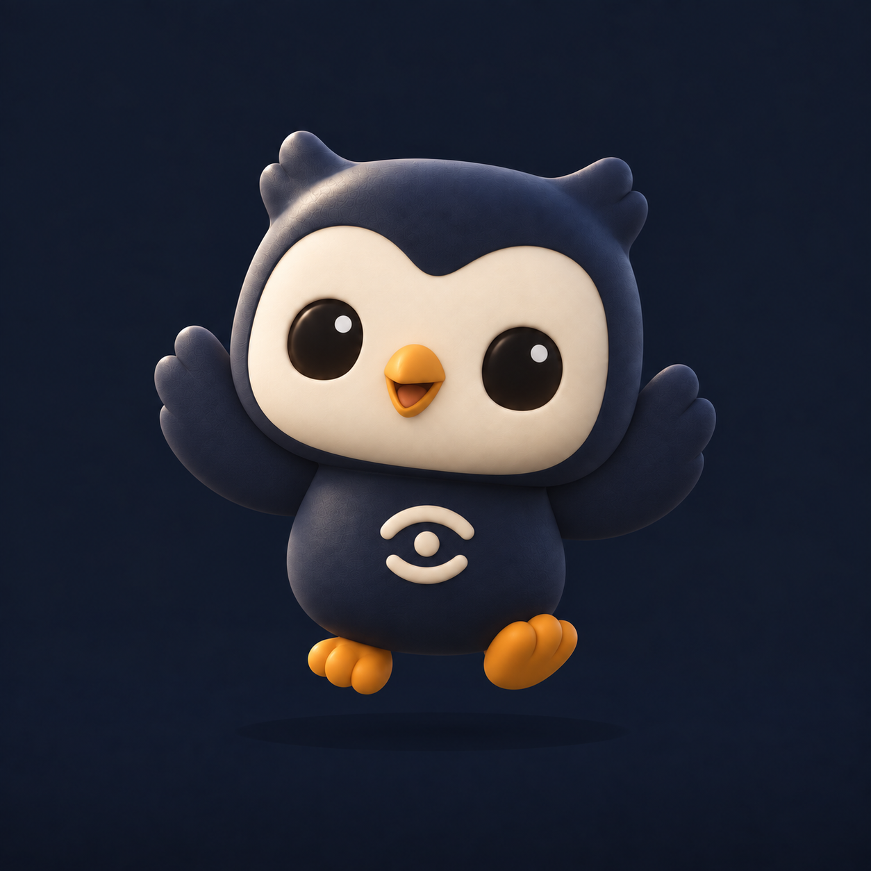 HorOn mascot cheering